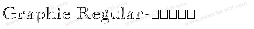 Graphie Regular字体转换